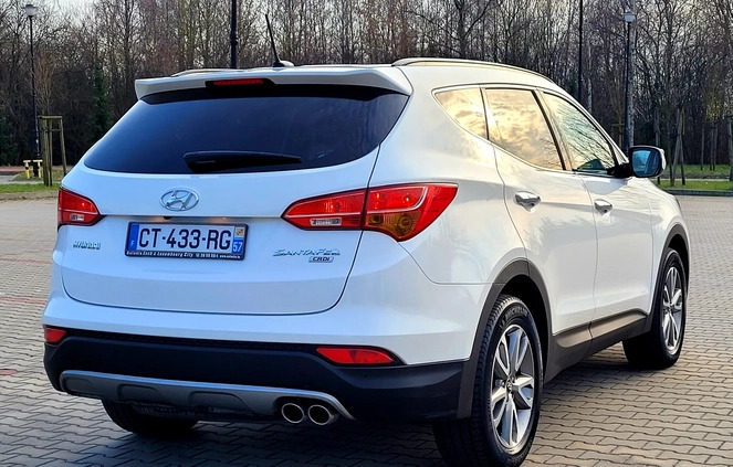 Hyundai Santa Fe cena 56600 przebieg: 226000, rok produkcji 2013 z Płock małe 436